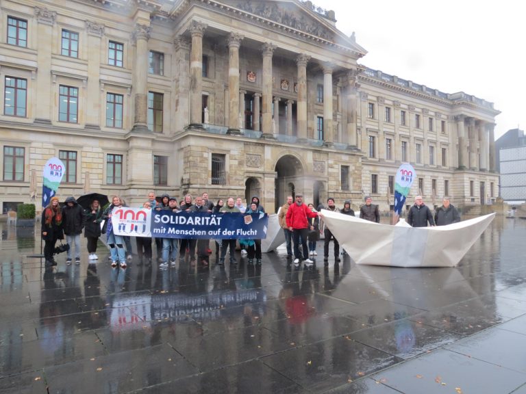 AWO Braunschweig setzt Zeichen für Solidarität mit Geflüchteten